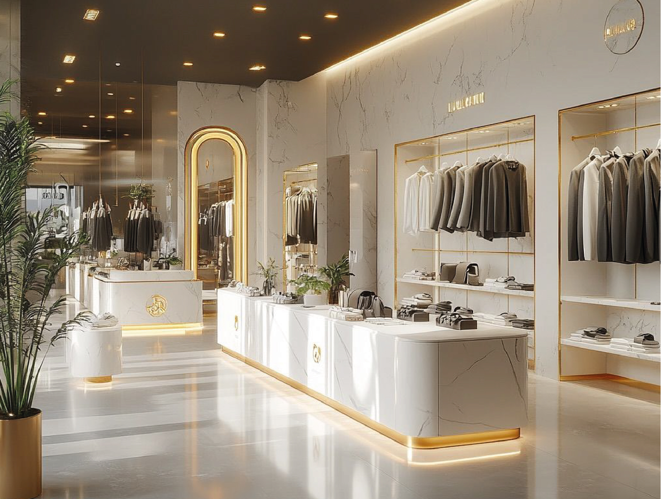 Showroom and reception design